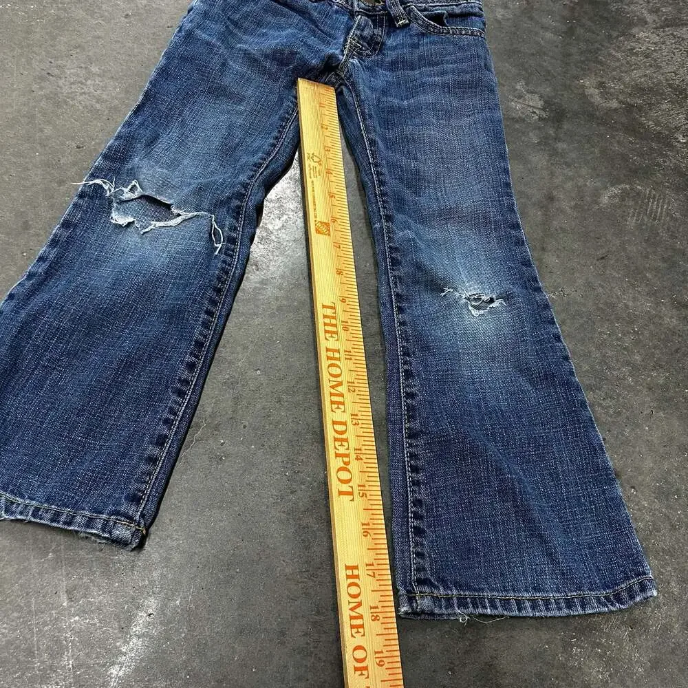 GapKids 1969 Girls Boot Cut Jeans Size 5 Regular Y2K